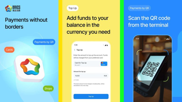 Aplicativo do BRICS Pay Rússia