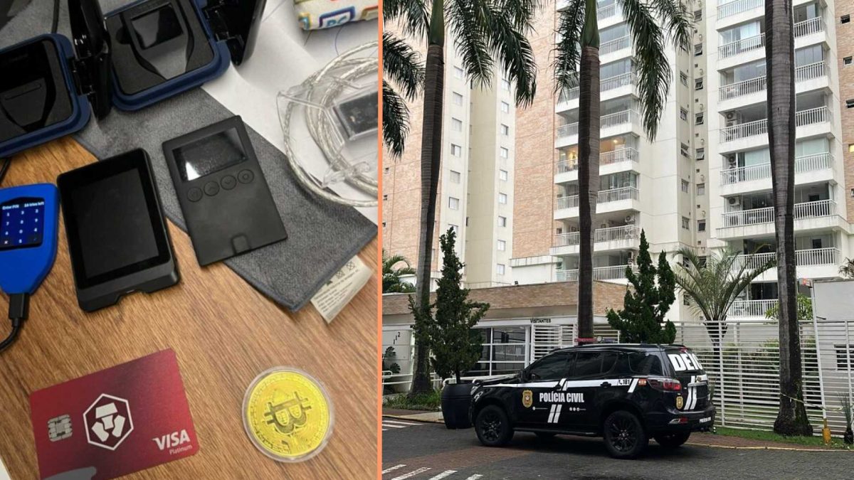 Polícia prende rede que lavou 318 milhões em criptomoedas e bancos na Operação Sepulcros Caiado