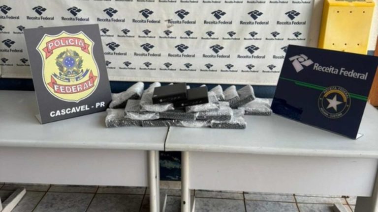 Polícia e Receita Federal em Cascavel realizaram apreensão de eletrônicos mineração de bitcoin