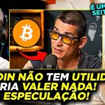 Raiam Santos concordou que bitcoin criou uma seita com seguidores enjoados na internet bitcoin MBL esquerdista e vegano