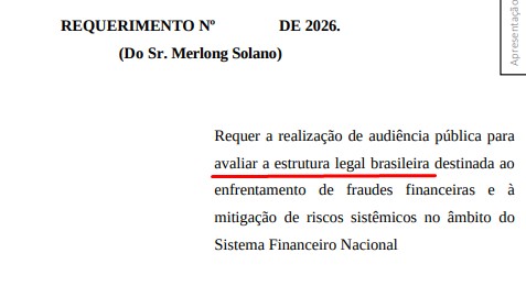Deputado quer avaliação do setor bancário para mitigação de fraudes financeiras