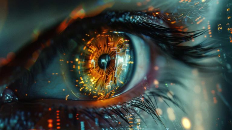 Digital dos olhos, a íris Worldcoin