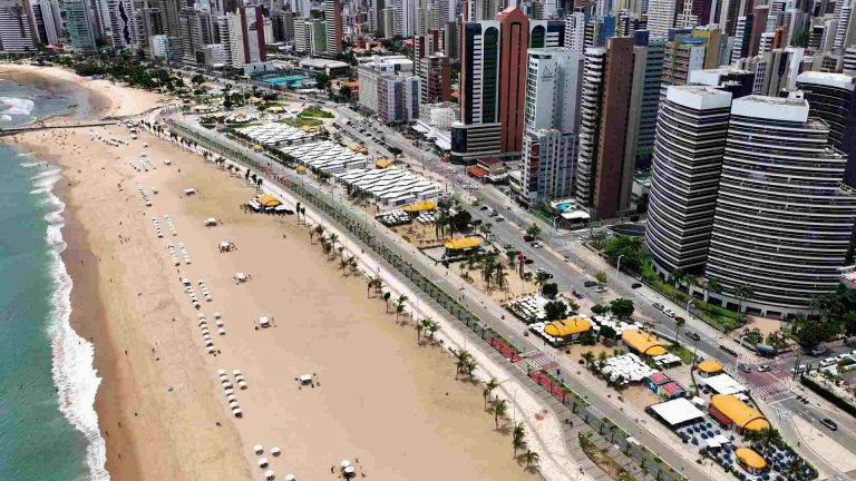 Litoral de Fortaleza, capital do Ceará