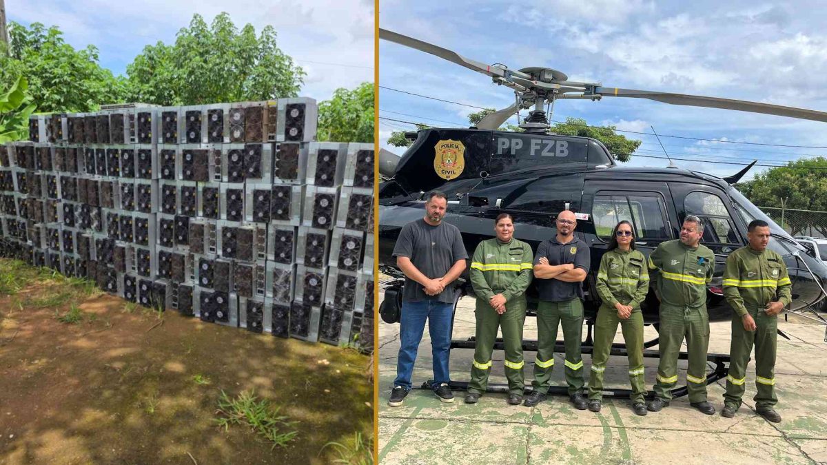 Polícia apreende 160 máquinas de Bitcoin e fecha gigante ilegal no DF com ajuda da Neoenergia