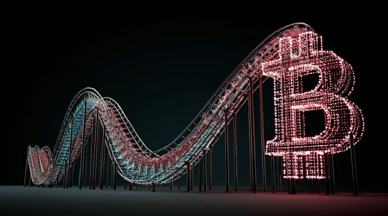 Montanha-russa de Bitcoin