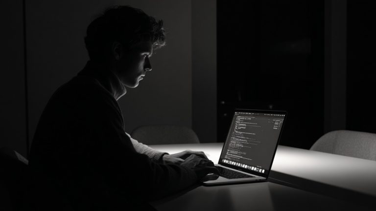 Desenvolvedor. Fonte: Midjourney.