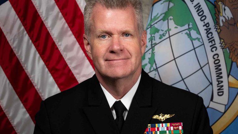 Almirante dos EUA, Sam Paparo (Foto: PACOM/USA) Almirante dos Estados Unidos elogia bitcoin no Senado e cita potencial como defesa do país contra a China