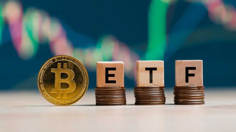 ETF de bitcoin gráfico