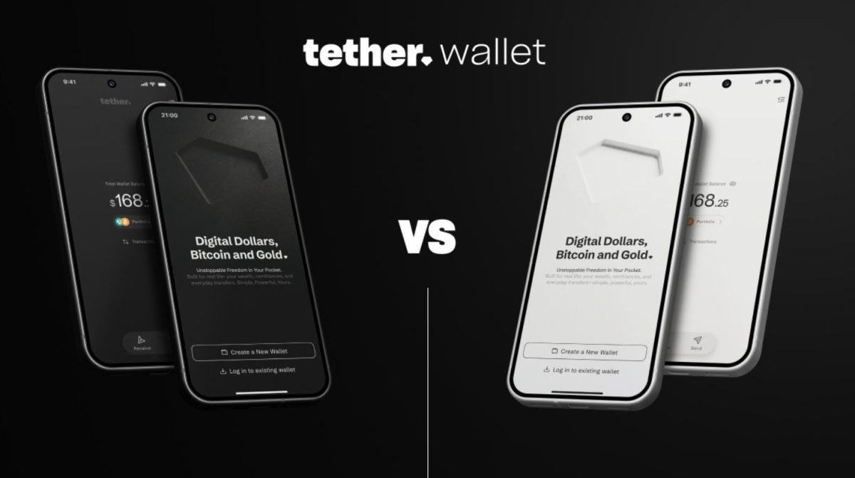 Tether lança carteira de autocustódia para dólar digital, Bitcoin e ouro