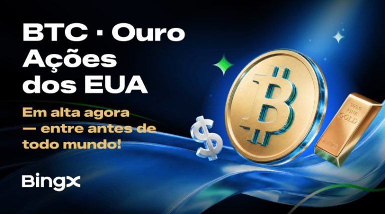 BTC OURO acoes dos EUA BINGX
