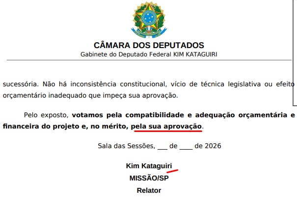 Deputado Kim Kataguiri concorda com projeto de lei que inclui criptomoedas como parte da herança digital no Brasil
