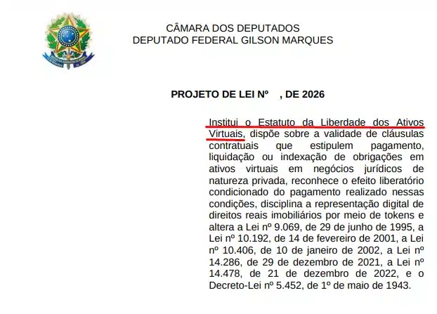 Deputados do NOVO pedem mais liberdade para as criptomoedas no Brasil