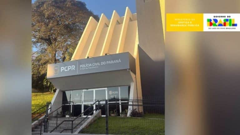 Sede da Delegacia do Paraná. Foto: Divulgação/MJSP