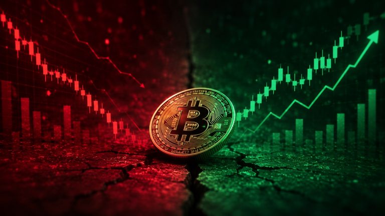 Bitcoin alta queda