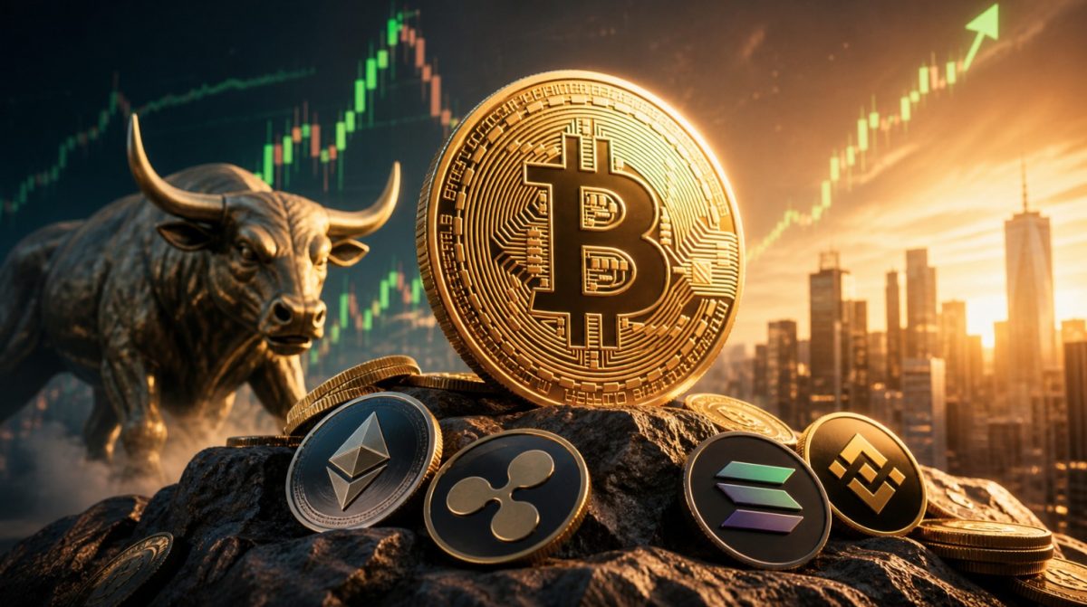 Image for article: Bitcoin supera os US$ 81.000 e outras criptomoedas acompanham