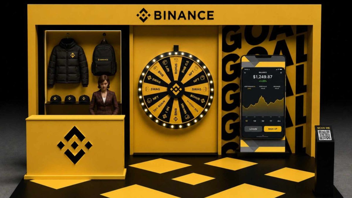 Binance em shoppings do RJ e SP