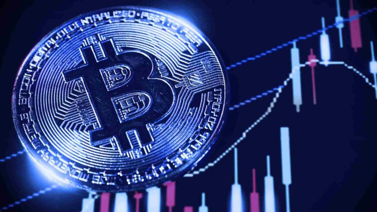 Bitcoin sob análise de gráficos