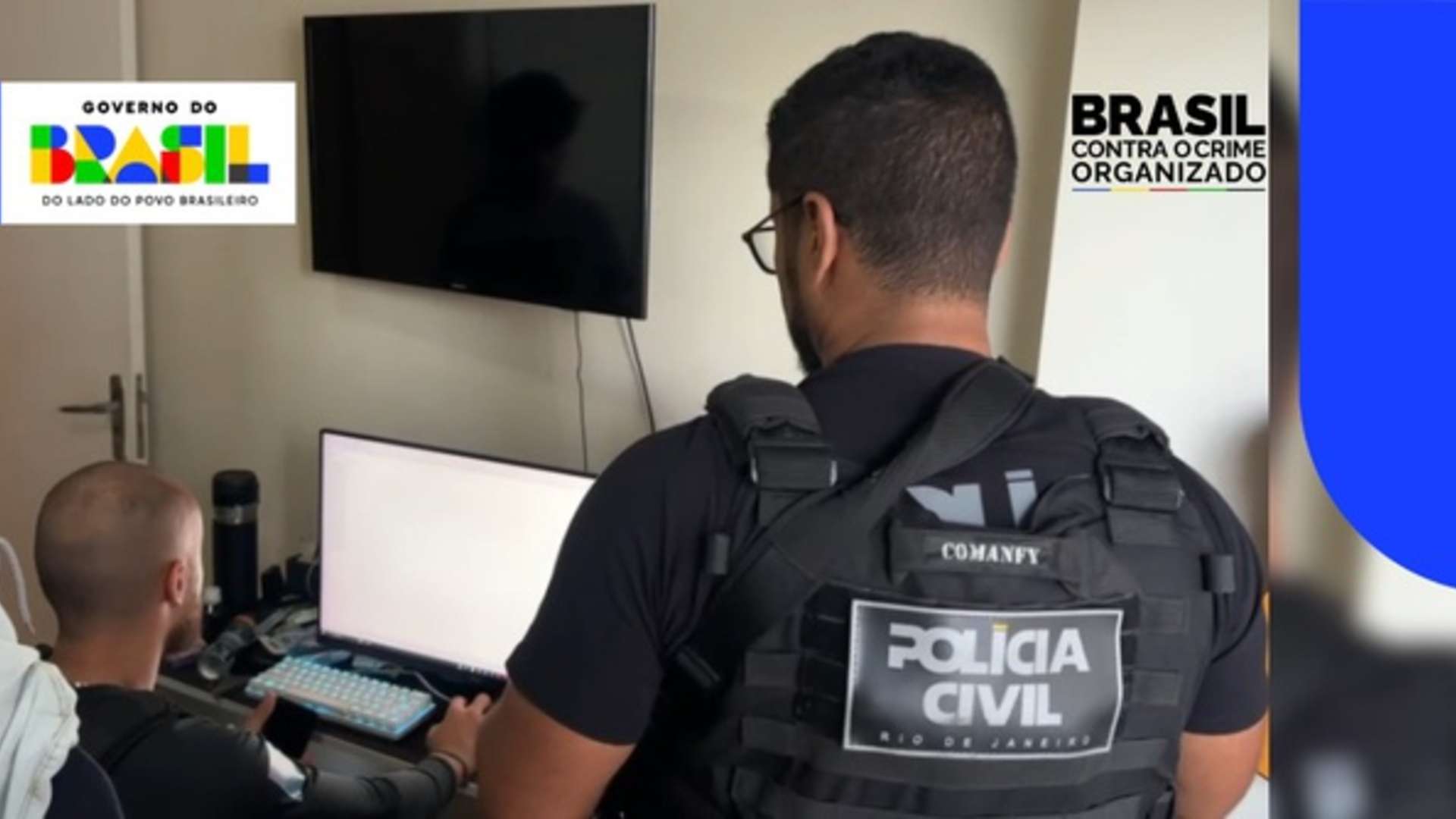 Operação Dark Chain prendeu um homem no Rio de Janeiro (Foto: Divulgação/MJSP) Operação Dark Chain prende suspeito no Rio de Janeiro com ajuda do Governo Federal após rastreio de criptomoedas
