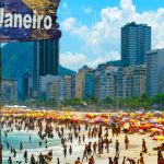 Placa de bem-vindo ao Rio de Janeiro