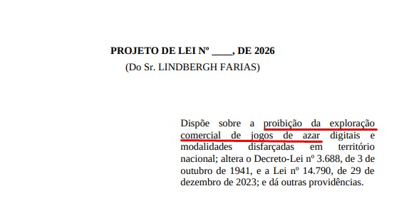 Proposta quer acabar com plataformas de casinos ilegais no Brasil