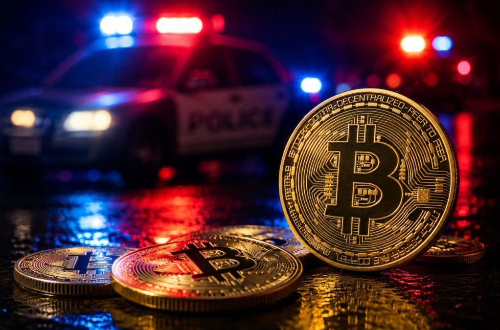 Bitcoin e polícia