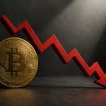 Bitcoin em queda