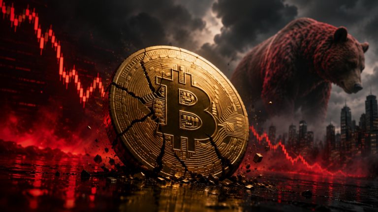 Bitcoin em queda
