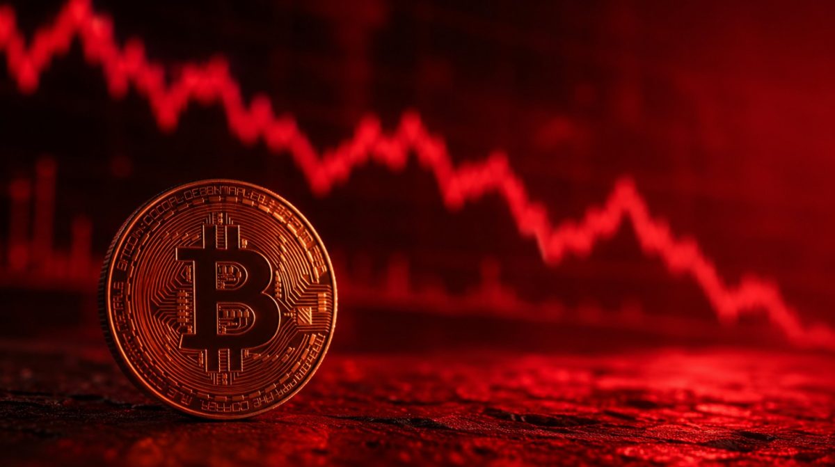 Bitcoin em queda