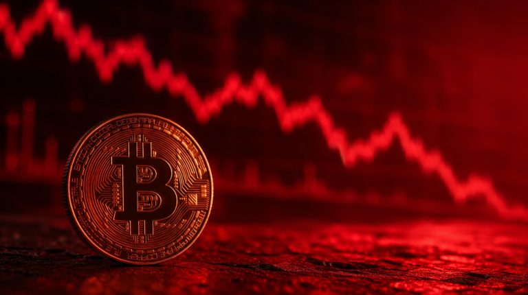 Bitcoin em queda