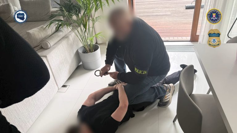 Golpista de criptomoedas sendo preso
