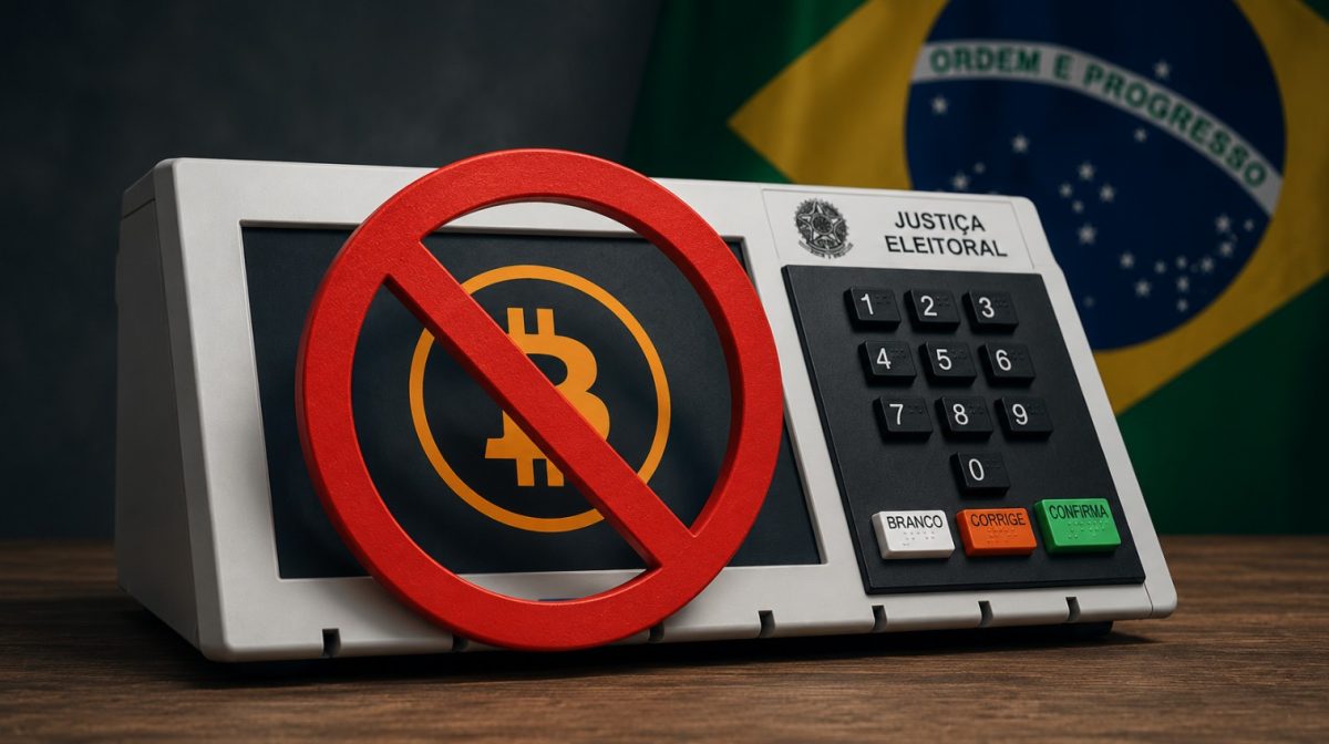 Urna eletrônica e Bitcoin