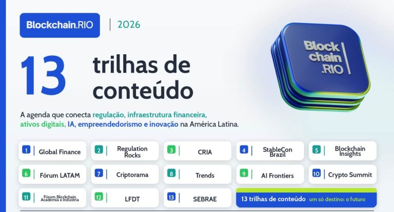 Blockchain Rio 13 trilhas atual