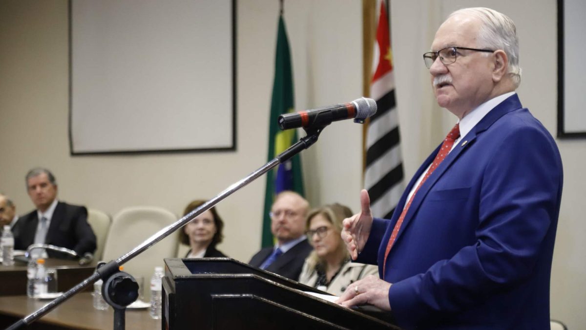 Edson Fachin do STJ em evento do TJSP Com presença do STF, TJSP inaugura nova estrutura que cobra conhecimentos em criptomoedas de juízes