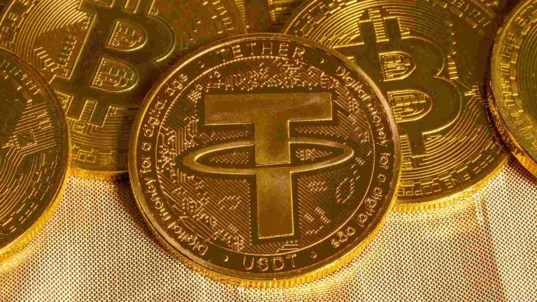 Tether em meio a Bitcoin