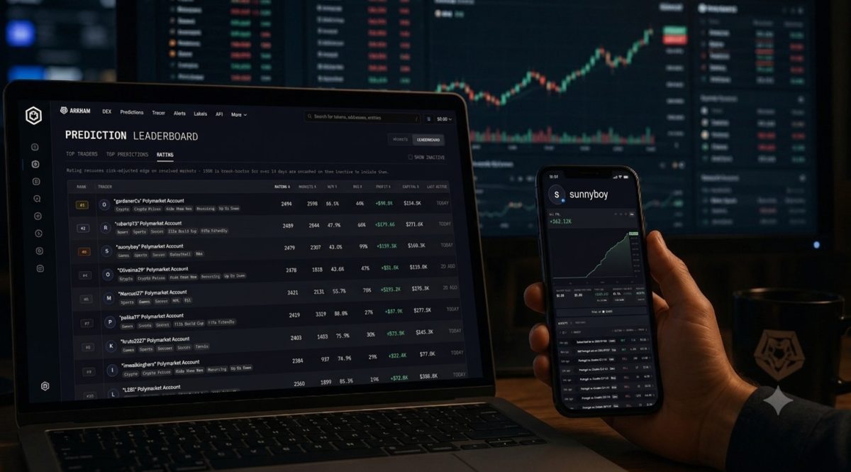 Arkham lança ranking de usuários de mercados de previsão baseado em elo