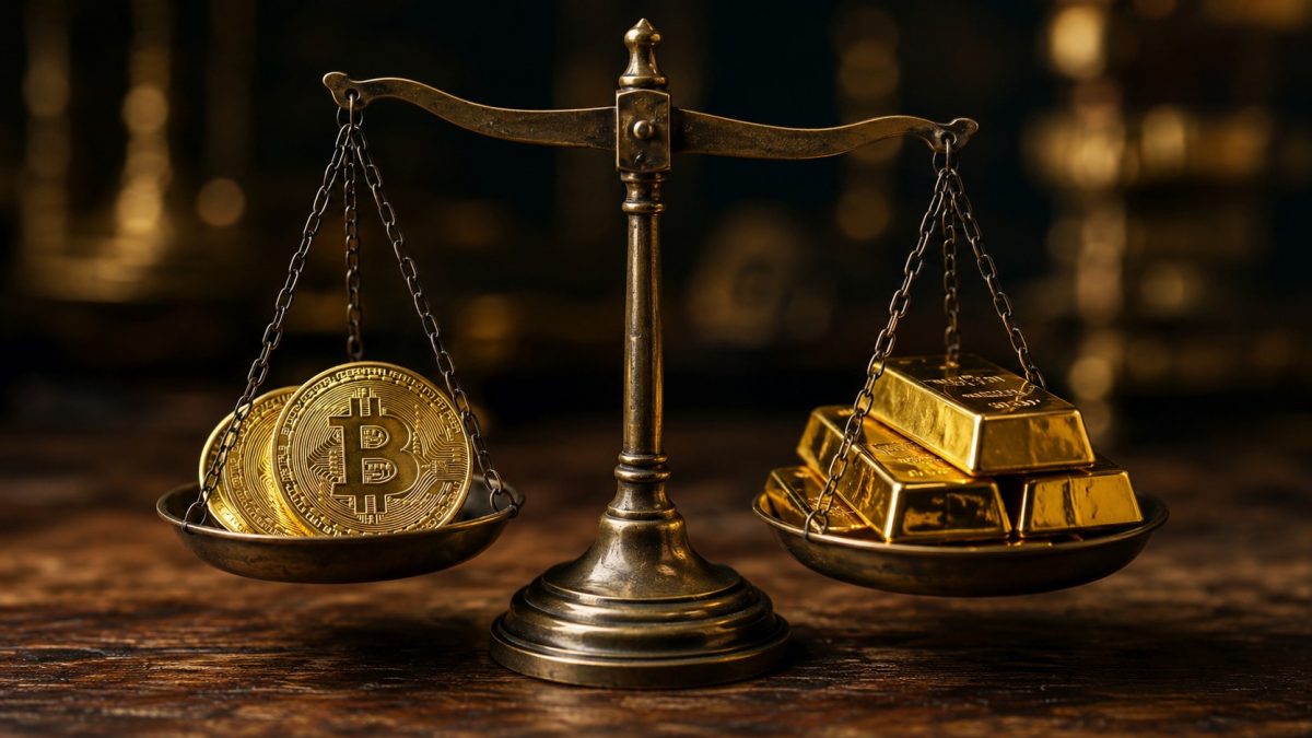 Bitcoin vs Ouro