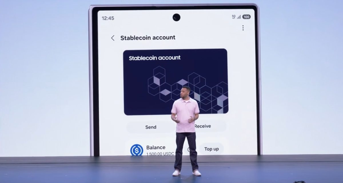 Samsung integrará stablecoins de forma nativa em seus smartphones