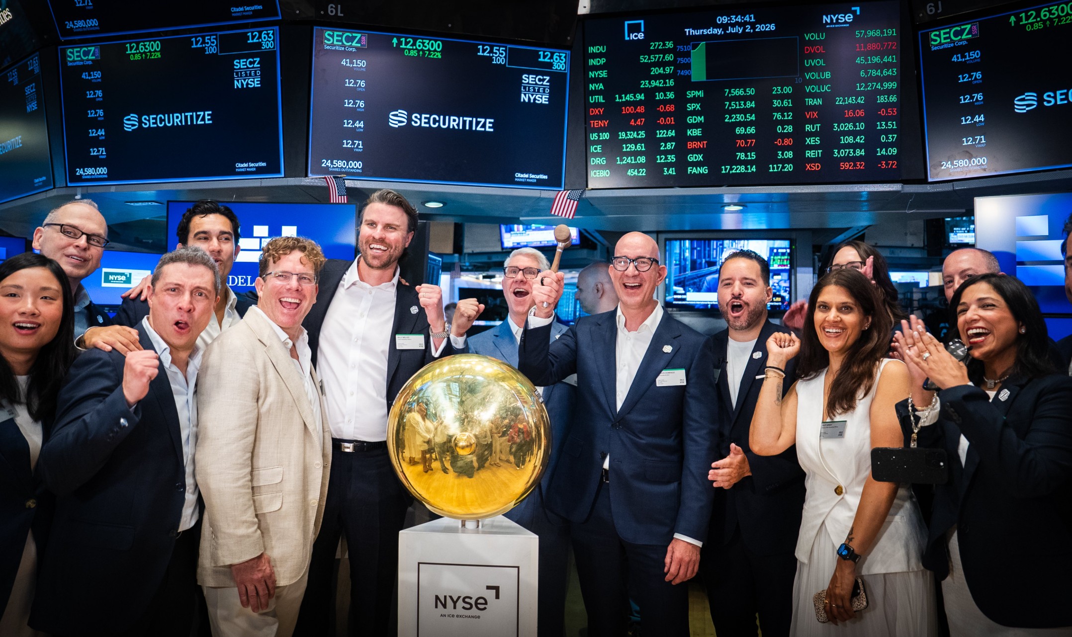 Securitize na NYSE