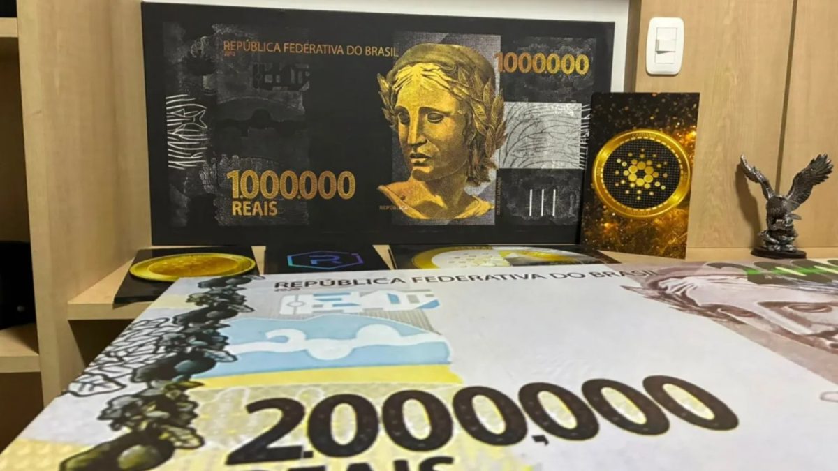 Quadros dinheiro criptomoedas