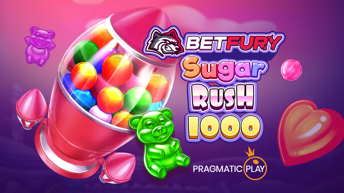 BetFury e Pragmatic Play lançam novo caça-níquel: BetFury Sugar Rush 1000