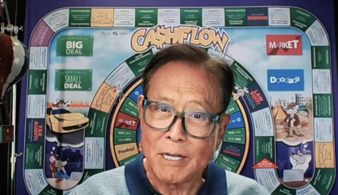 Robert Kiyosaki prevê maior inflação com nova expansão monetária dos EUA e recomenda ouro,