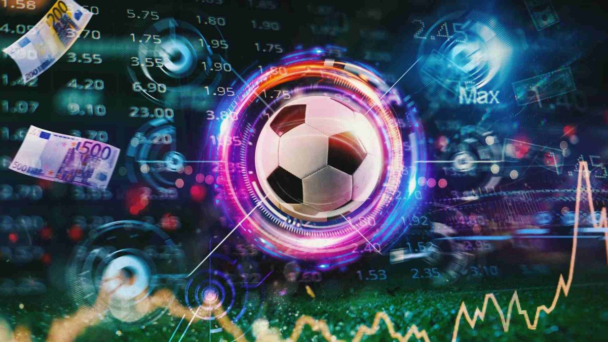 Futebol com gráficos digitais