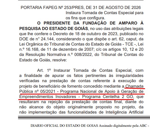 Projeto captou recursos com o Centelha para criar uma plataforma de inteligência artificial e blockchain, mas depois encerrou empresa