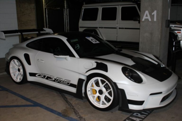 Porsche apreendido