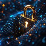 Cadeado em meio a um sistema digital descentralizado USP fecha parceria de R$ 1 milhão com CPQD para desenvolver provas de conhecimento zero em blockchain