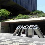Fachada da estatal BNDES