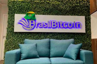 Foto de escritório da Brasil Bitcoin, corretora de criptomoedas