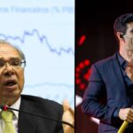 Ministro Paulo Guedes esq. - Foto: Fabio Rodrigues-Pozzebom/ Agência Brasil; Gusttavo Lima dir. (Foto/Redes Sociais)