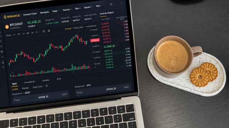 Imagem de tela da Binance em computador Binance Brasil publica comunicado para investidores brasileiros e pede desculpas, entenda