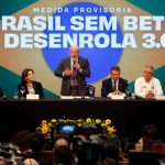 Foto: Paulo Pinto/Agência Brasil Lula em evento que anunciou fim das bets no Brasil